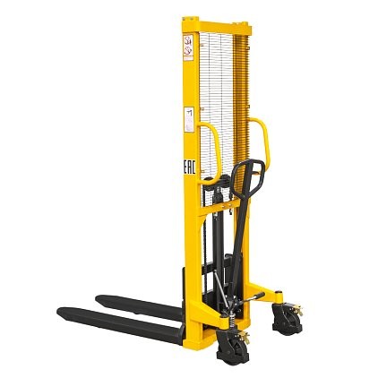 Ручной гидравлический штабелер SDJ 1516 (1500 кг; 1,6 м; фиксированные вилы) SMARTLIFT (SMART) купить в Вологде