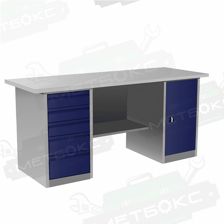 Верстак с тумбой и драйвером ВП-4Т/1,9 купить в Вологде Верстак с тумбой и драйвером ВП-4Т/1,9 купить в Вологде