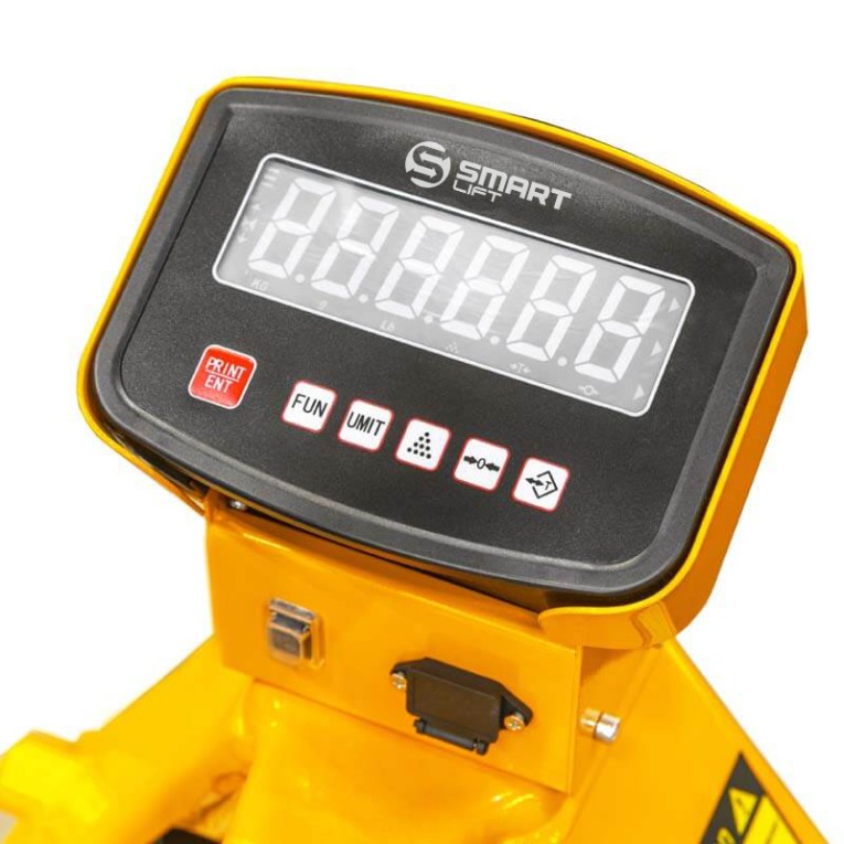 Гидравлическая тележка с весами BFC20 (г/п 2000 кг, вилы 1150x570 мм, RDP) SMARTLIFT (SMART) купить в Вологде