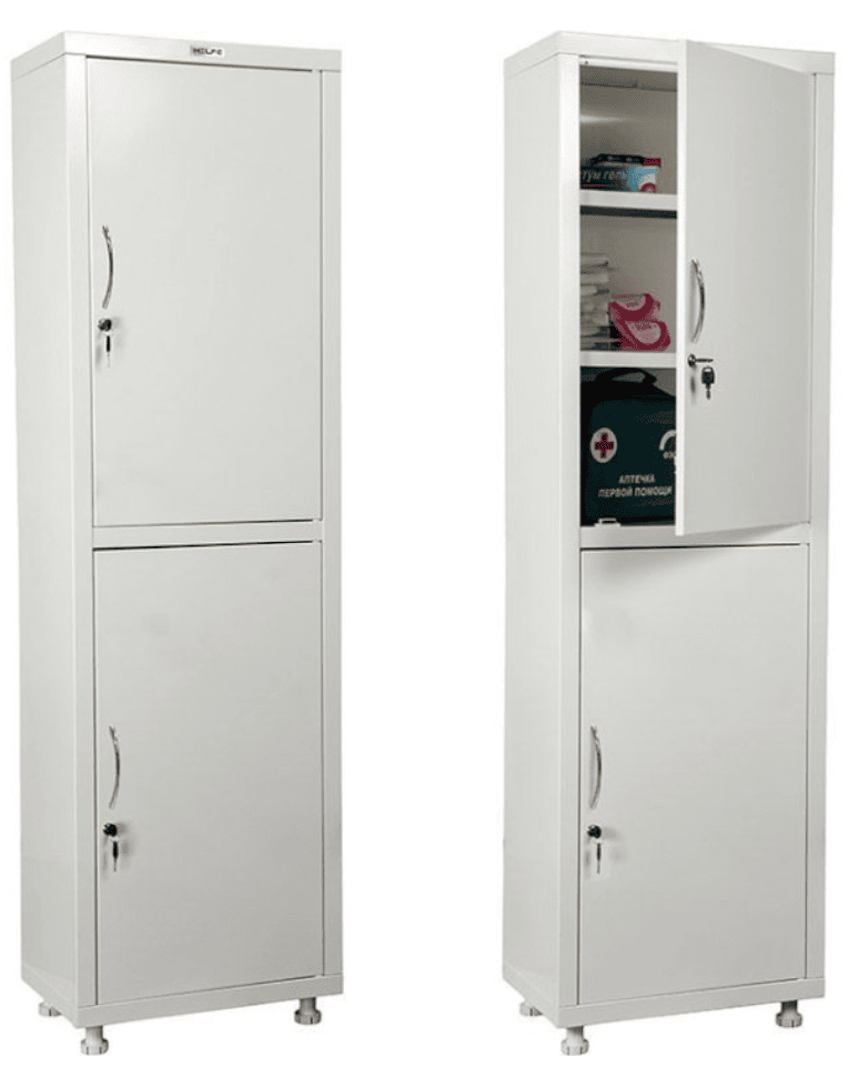 Медицинский шкаф HILFE МД 1 1650/SS купить в Вологде