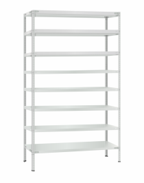 Стеллаж металлический Титан МС-500 3000х1200х400 8 полок