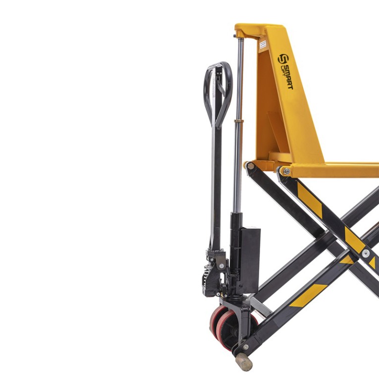Гидравлическая тележка (рохля) SD-HL (HLT10, г/п 1000 кг, вилы 1150x550 мм, высокоподъемная 800 мм) SMARTLIFT (SMART) купить в Вологде Гидравлическая тележка (рохля) SD-HL (HLT10, г/п 1000 кг, вилы 1150x550 мм, высокоподъемная 800 мм) SMARTLIFT (SMART) купить в Вологде
