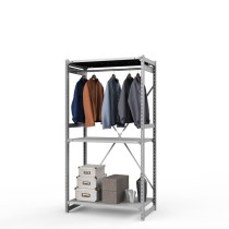 Стеллаж металлический ТСУ Универсал, 2000х1060х500 мм.Штанги: 1шт. Полки: металл перф. 3 шт. Стеллаж металлический ТСУ Универсал, 2000х1060х500 мм.Штанги: 1шт. Полки: металл перф. 3 шт.