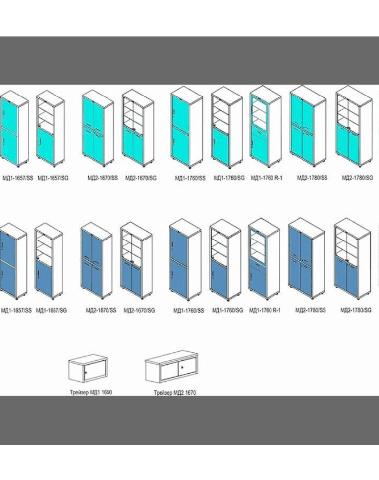 Медицинский шкаф HILFE МД 1 1760/SG купить в Вологде Медицинский шкаф HILFE МД 1 1760/SG купить в Вологде