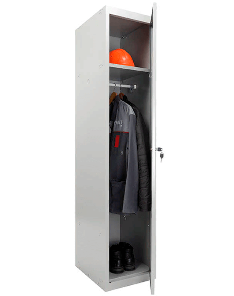 Шкаф для раздевалок усиленный ML-11-40 базовый модуль купить в Вологде