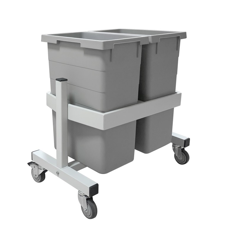 Подкатная подставка держатель для 2-х контейнеров Gresson ПДК-2 купить в Вологде