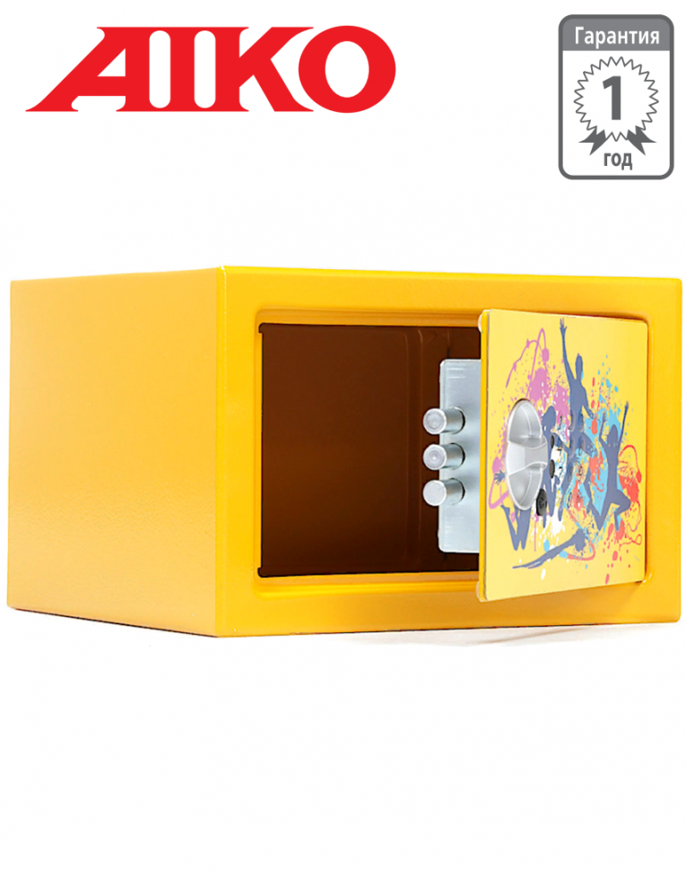 Детский металлический сейф Aiko T-170 EL Dance купить в Вологде