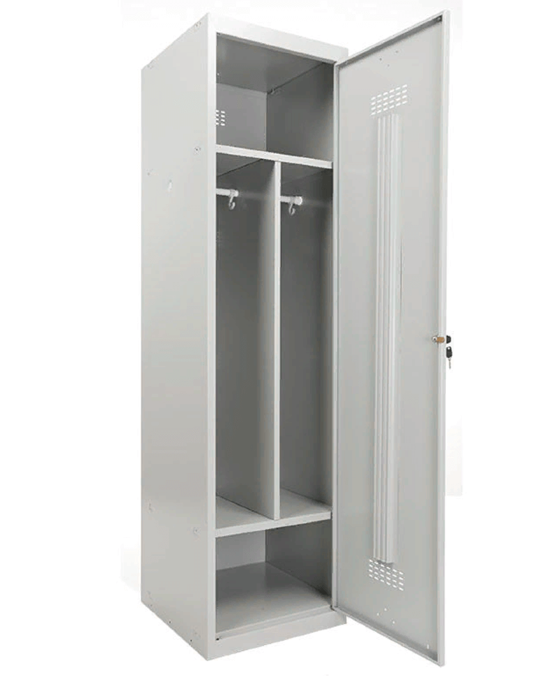 Шкаф для раздевалок усиленный ML-11-50D базовый модуль купить в Вологде