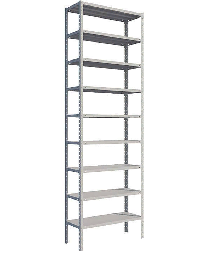 Стеллаж MS Strong 1850х1200х400 9 полок купить в Вологде