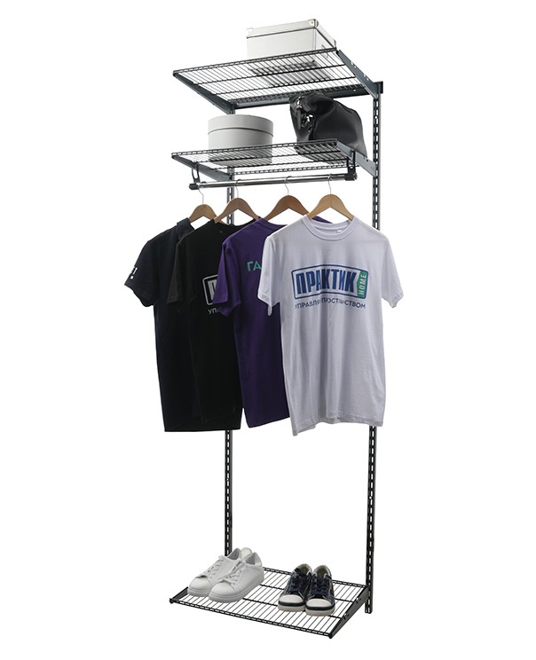 Гардеробная система Практик Home Basic G60 графит купить в Вологде