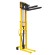 Ручной гидравлический штабелер SDJ 1030 (1000 кг; 3 м; вилы 310-850 мм) SMARTLIFT (SMART) купить в Вологде
