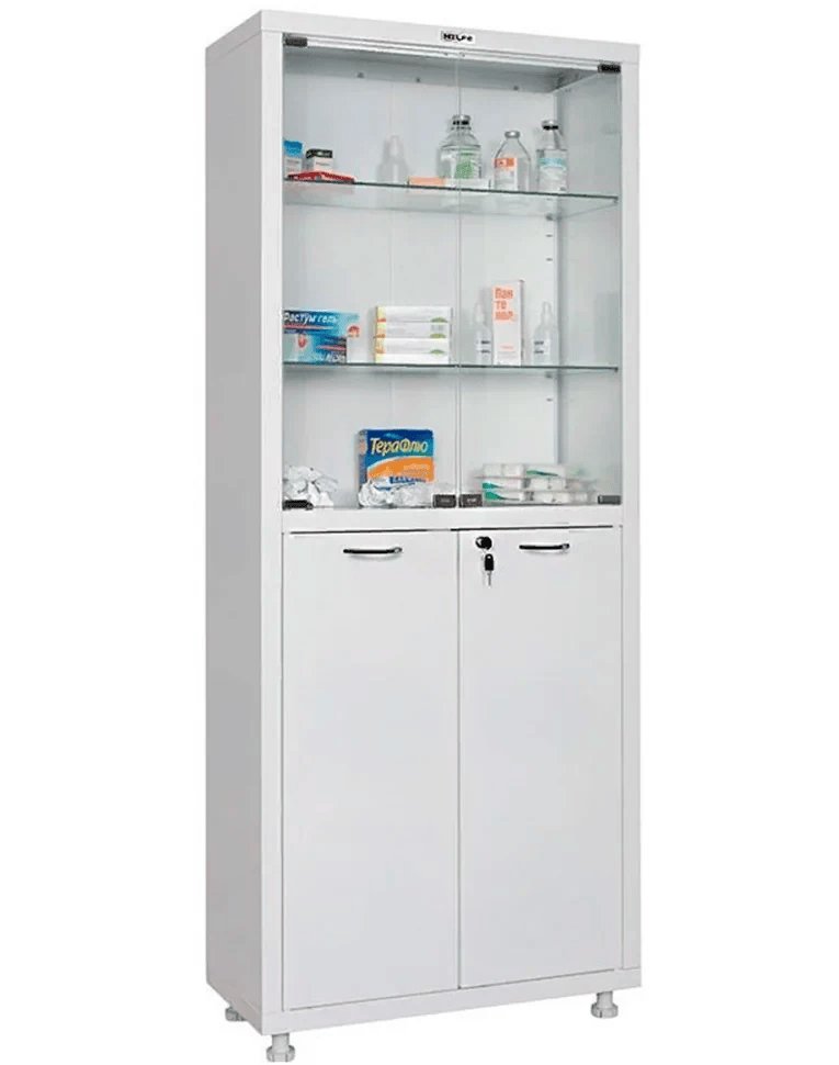 Медицинский шкаф HILFE МД 2 1670/SG купить в Вологде