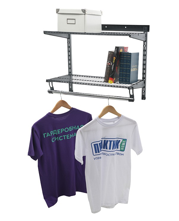 Гардеробная система Практик Home Basic G60S графит купить в Вологде