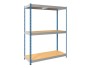 Стеллаж Практик SB 3000х152х51 3 полки (фанера)
