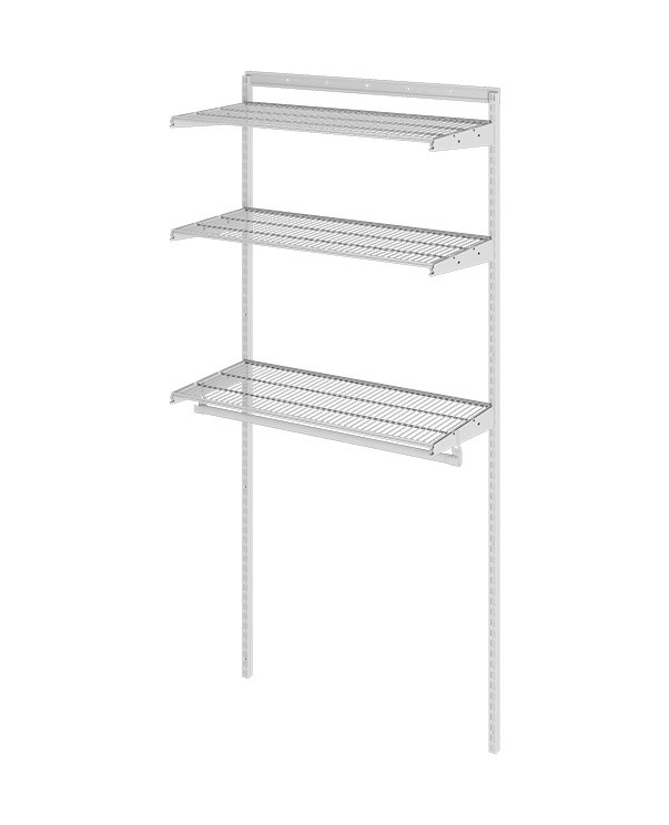 Гардеробная система Практик Home Basic G90 белая купить в Вологде