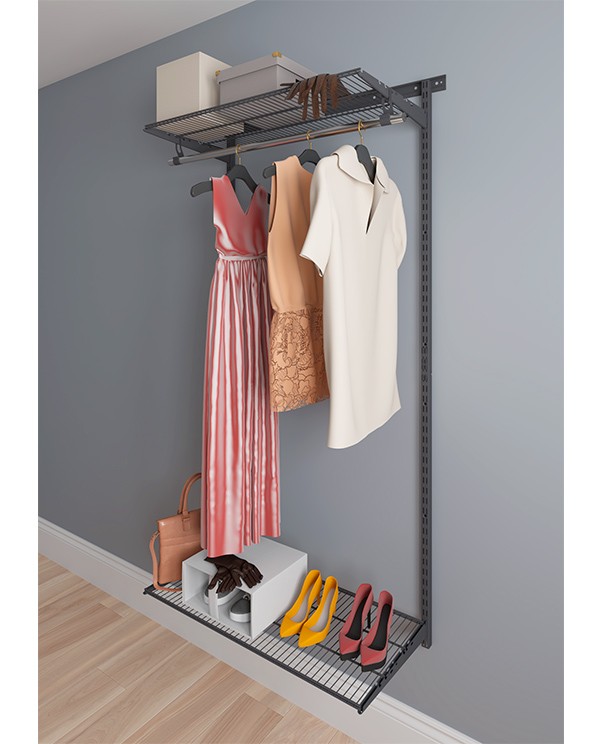 Гардеробная система Практик Home Basic G90 графит купить в Вологде