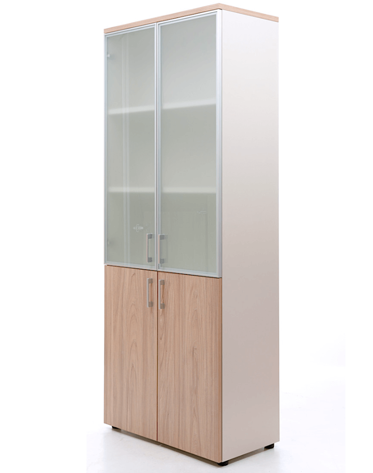 Шкаф NW 2080/2G со стеклом вяз натуральный/бежевый купить в Вологде Шкаф NW 2080/2G со стеклом вяз натуральный/бежевый купить в Вологде