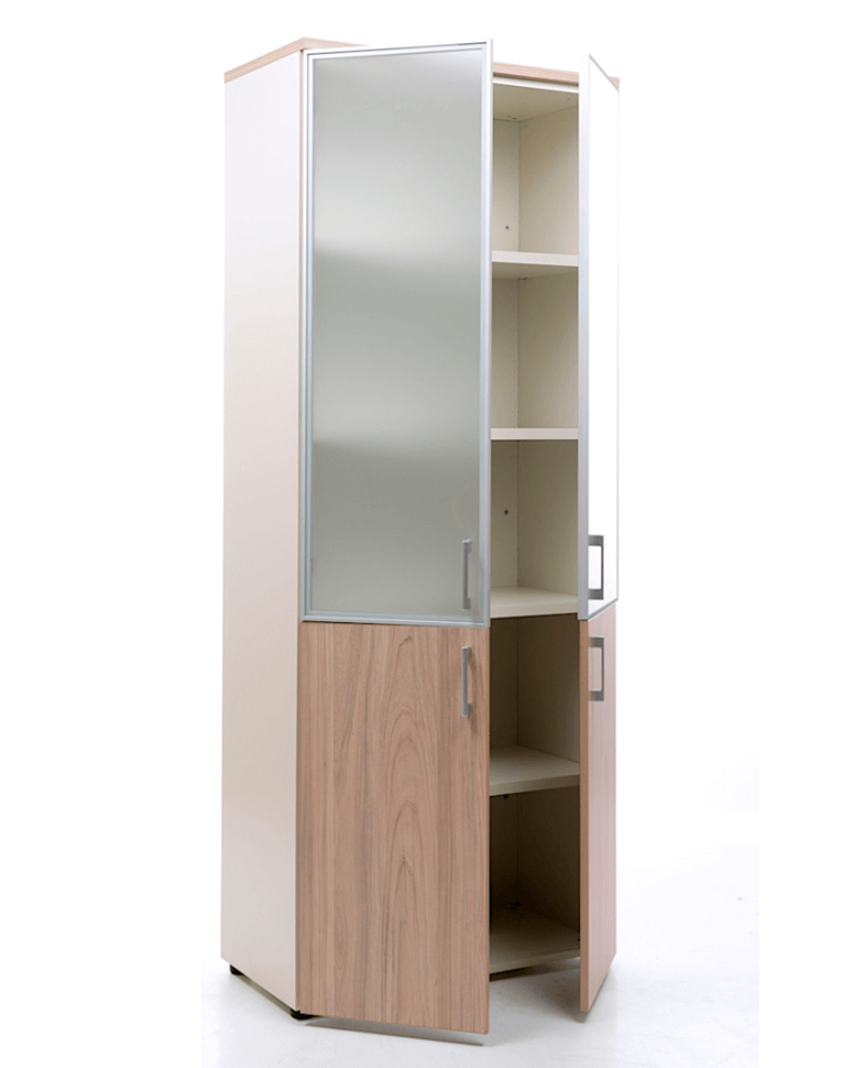 Шкаф NW 2080/2G со стеклом вяз натуральный/бежевый купить в Вологде Шкаф NW 2080/2G со стеклом вяз натуральный/бежевый купить в Вологде