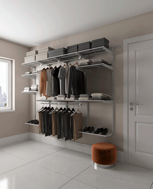 Гардеробная система Практик Home Max G180 белая купить в Вологде