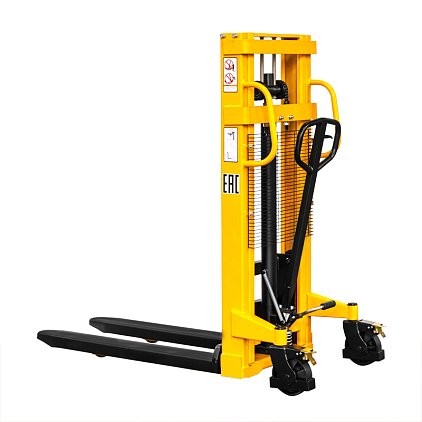 Ручной гидравлический штабелер SDJ 1020 (1000 кг; 2 м; фиксированные вилы) SMARTLIFT (SMART) купить в Вологде