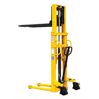 Ручной гидравлический штабелер SDJ 1020 (1000 кг; 2 м; фиксированные вилы) SMARTLIFT (SMART) купить в Вологде