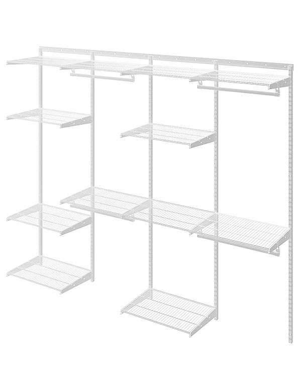 Гардеробная система Практик Home Max G240 белая купить в Вологде