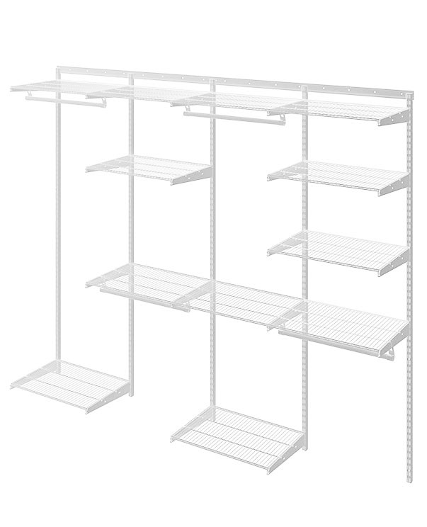 Гардеробная система Практик Home Max G240 белая купить в Вологде