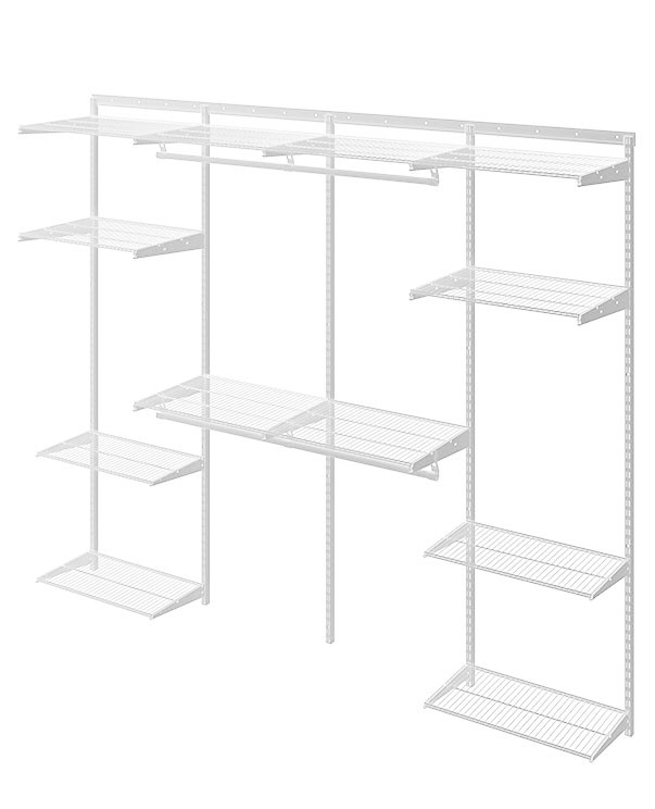 Гардеробная система Практик Home Max G240 белая купить в Вологде