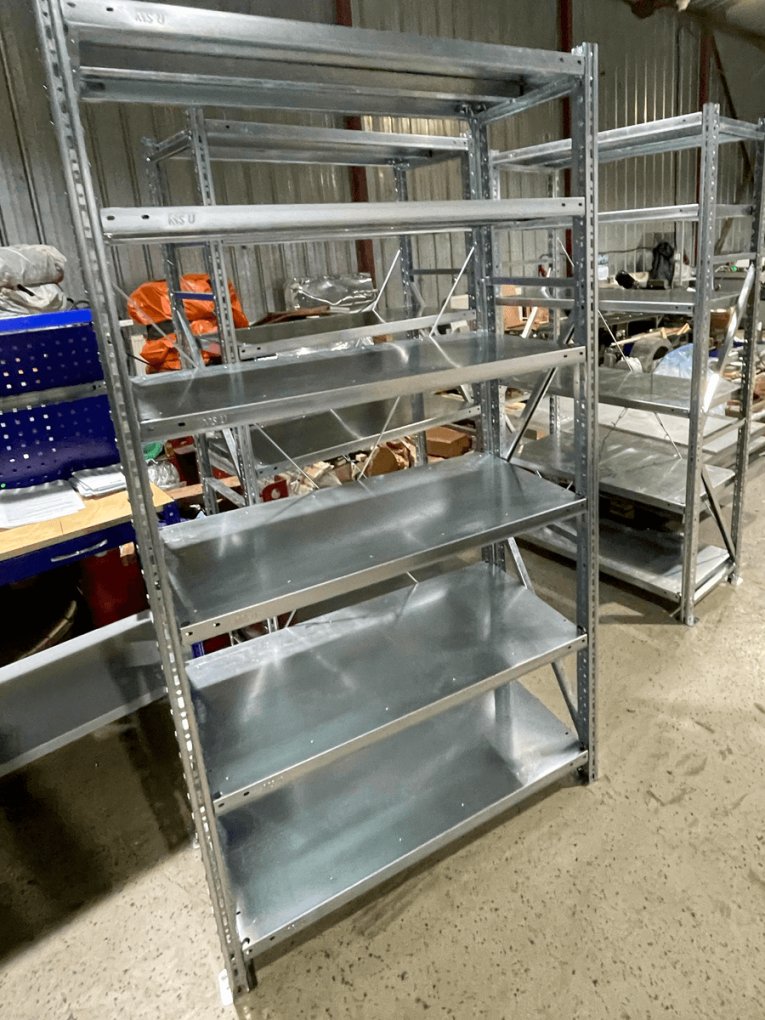 Стеллаж MS U 3000x700x800 8 полок (400 кг, перф) купить в Вологде Стеллаж MS U 3000x700x800 8 полок (400 кг, перф) купить в Вологде