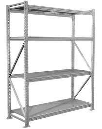 Стеллаж MS Profi 2000х1500х500 4 полки Стеллаж MS Profi 2000х1500х500 4 полки