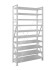 Стеллаж MS U 2000x1200x500 10 полок (280 кг, металл) купить в Вологде