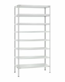 Стеллаж металлический Титан МС-500 2400х1000х400 8 полок