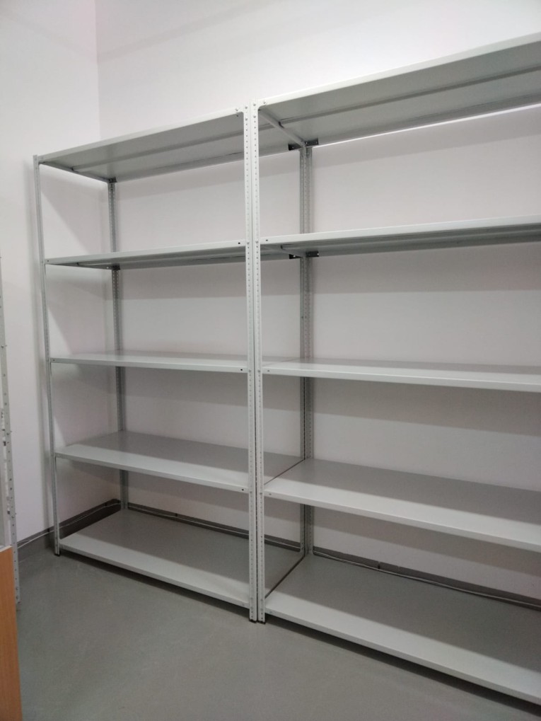 Стеллаж металлический Титан МС-500 2000х1000х600 5 полок купить в Вологде Стеллаж металлический Титан МС-500 2000х1000х600 5 полок купить в Вологде