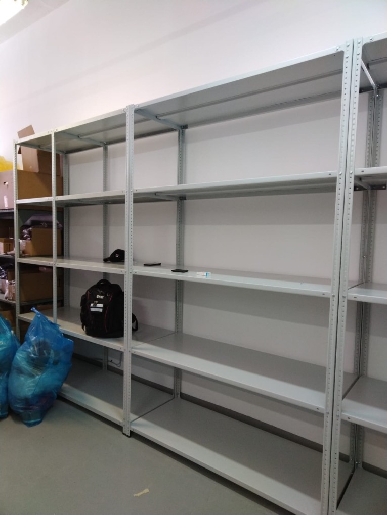 Стеллаж металлический Титан МС-500 2000х1000х600 5 полок купить в Вологде Стеллаж металлический Титан МС-500 2000х1000х600 5 полок купить в Вологде