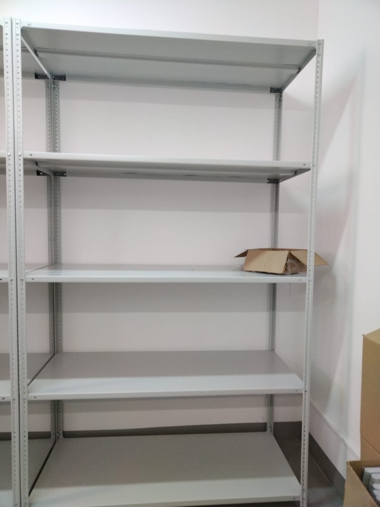 Стеллаж металлический Титан МС-500 2000х1000х600 5 полок купить в Вологде Стеллаж металлический Титан МС-500 2000х1000х600 5 полок купить в Вологде