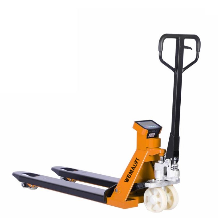 Гидравлическая рохля с весами BFC (2000 кг; 1150х570 мм; RDP) WEMALIFT купить в Вологде