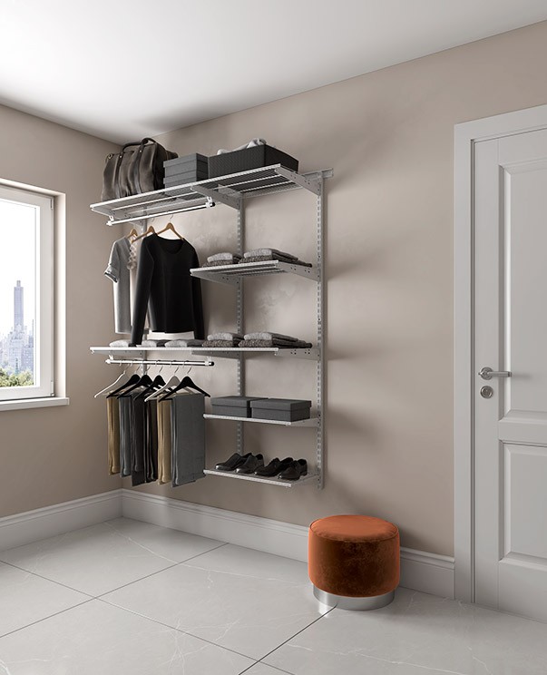 Гардеробная система Практик Home Optima G150 графит купить в Вологде