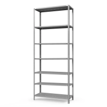 Стеллаж ТС Лайт с перф. полками 1800х1200х500 7 полок Стеллаж ТС Лайт с перф. полками 1800х1200х500 7 полок