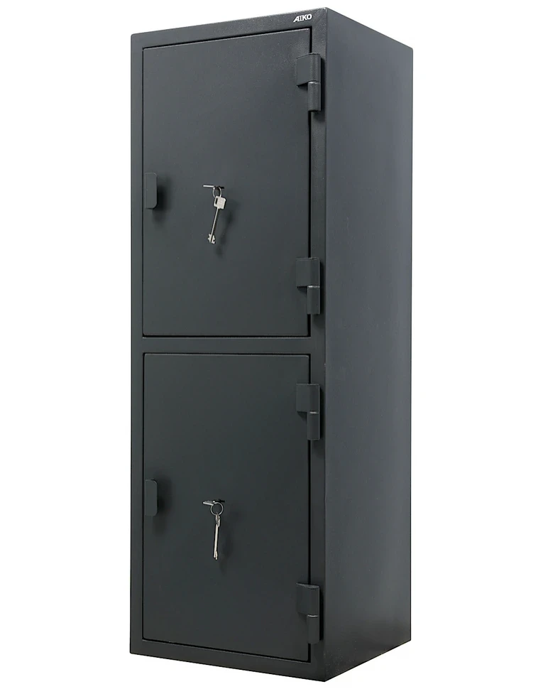 Офисный сейф Aiko AMH-125/2T (223T), закрытый вид справа Офисный сейф Aiko AMH-125/2T (223T), закрытый вид справа