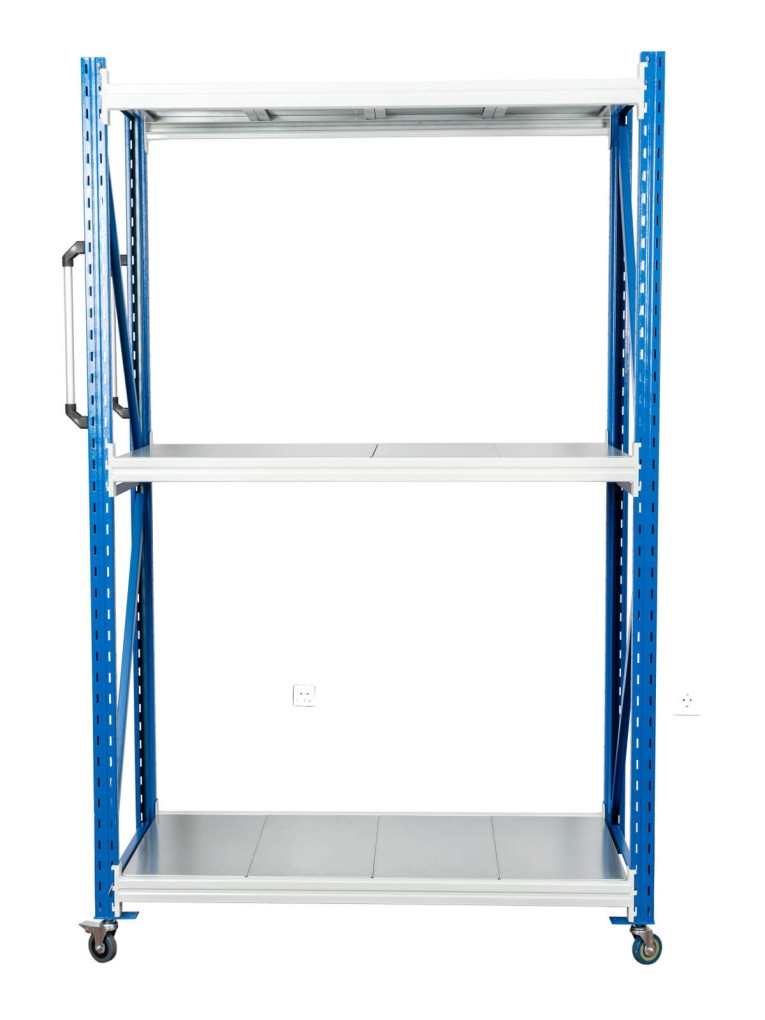 Стеллаж мобильный БиКом СТ-4 250x90x100 3 полки купить в Вологде