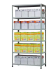 Стеллаж MS Strong 2200х1000х600 6 полок купить в Вологде