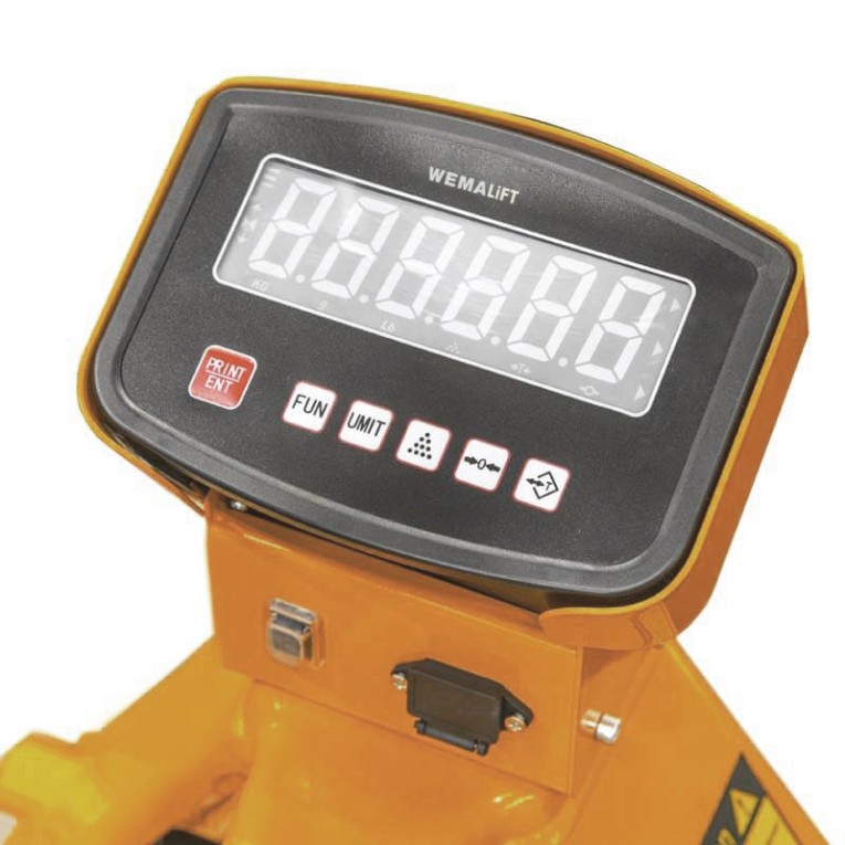 Гидравлическая рохля с весами BFC-SC (2000 кг; 1150х570 мм; PDP) WEMALIFT купить в Вологде