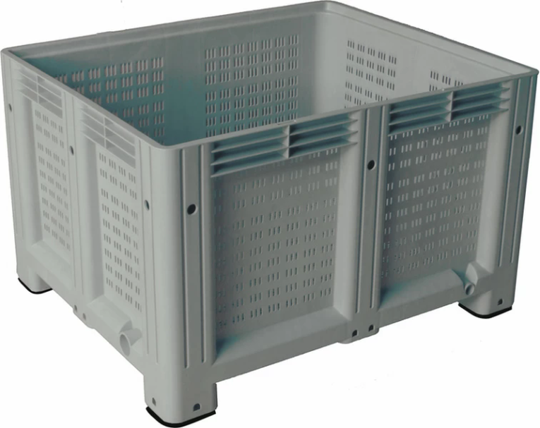 Big Box 1200x1000x580 мм перфорированный на ножках серый купить в Вологде