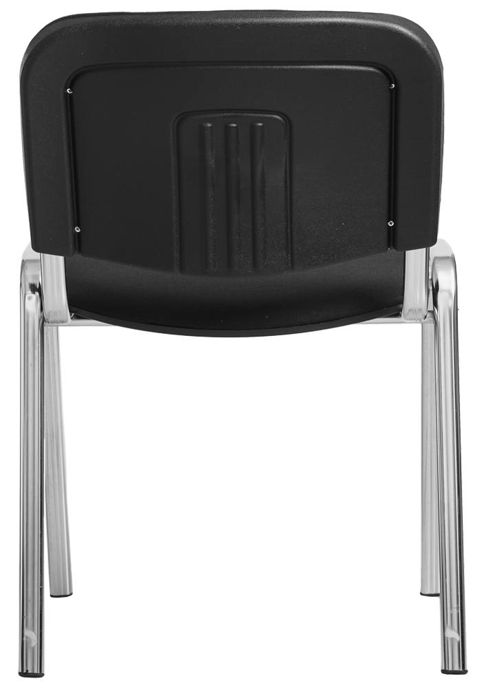 Стул Изо (черная ткань, хром) купить в Вологде Стул Изо (черная ткань, хром) купить в Вологде