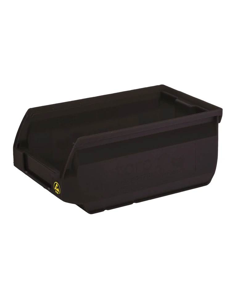 Ящик Sanremo 170х105х75 PP, черный антистатичный Ящик Sanremo 170х105х75 PP, черный антистатичный