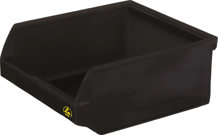 Ящик Ancona 107х98х47 PP, черный антистатичный купить в Вологде