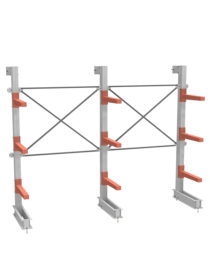 СТ-062 Стеллаж односторонний 3 яруса ДОП.