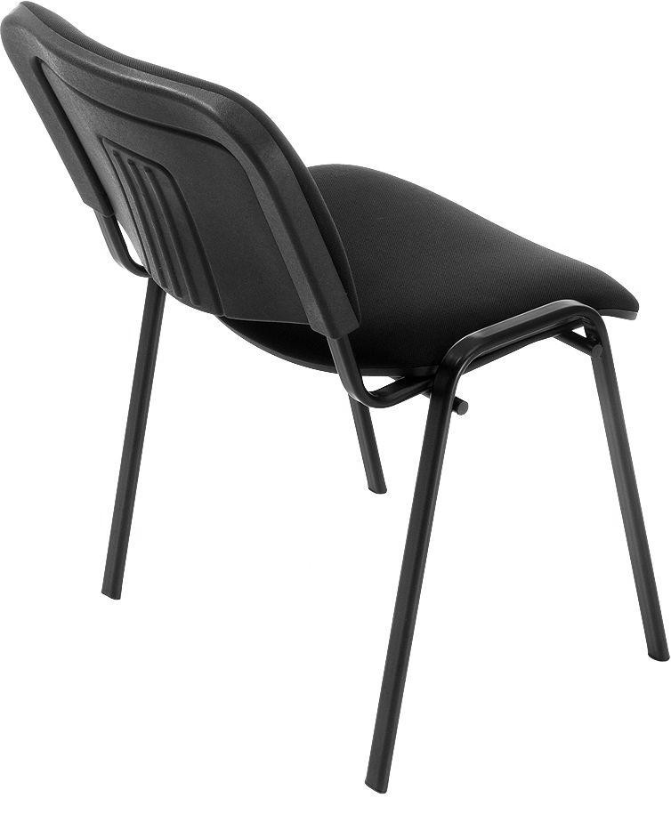 Стул Изо (черная ткань, металл черный) купить в Вологде