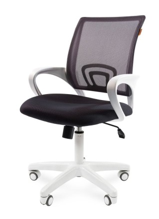 Офисное кресло Chairman 696 Россия белый пластик TW-12/TW-04 серый N