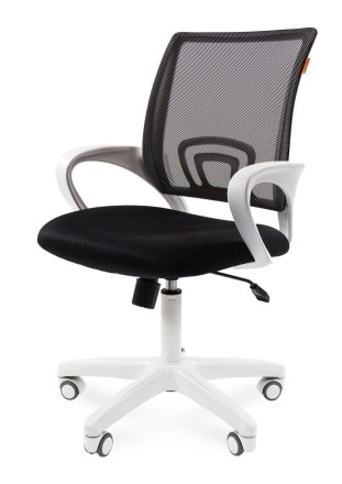 Офисное кресло Chairman 696 Россия белый пластик TW-11/TW-01 черный